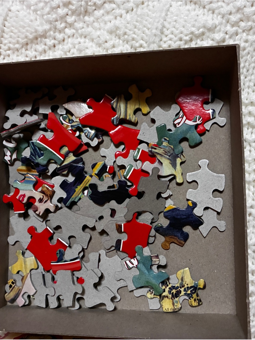 Coca Cola Vintage Lady Puzzle Bottle Cap Shaped 64 pieces - Picture 5 of 5
